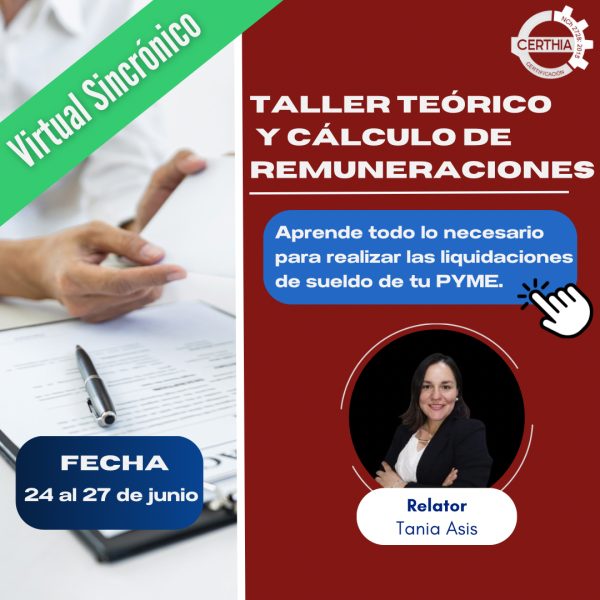 Curso teórico y cálculo de Remuneraciones - (VS)