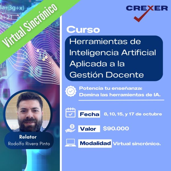 Curso Herramientas de Inteligencia artificial aplicada a la Gestión Docente