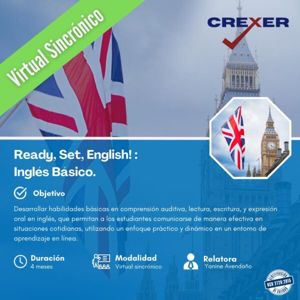 Ready, set, English!: inglés básico 1