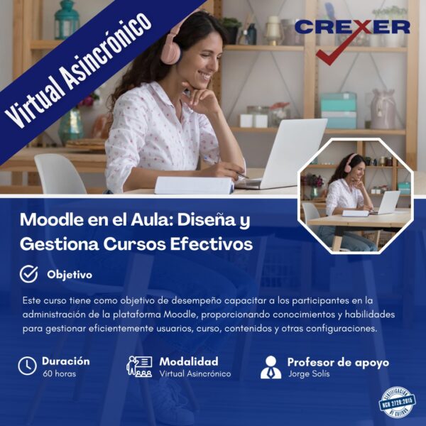 Moodle en el Aula: Diseña y Gestiona Cursos Efectivos
