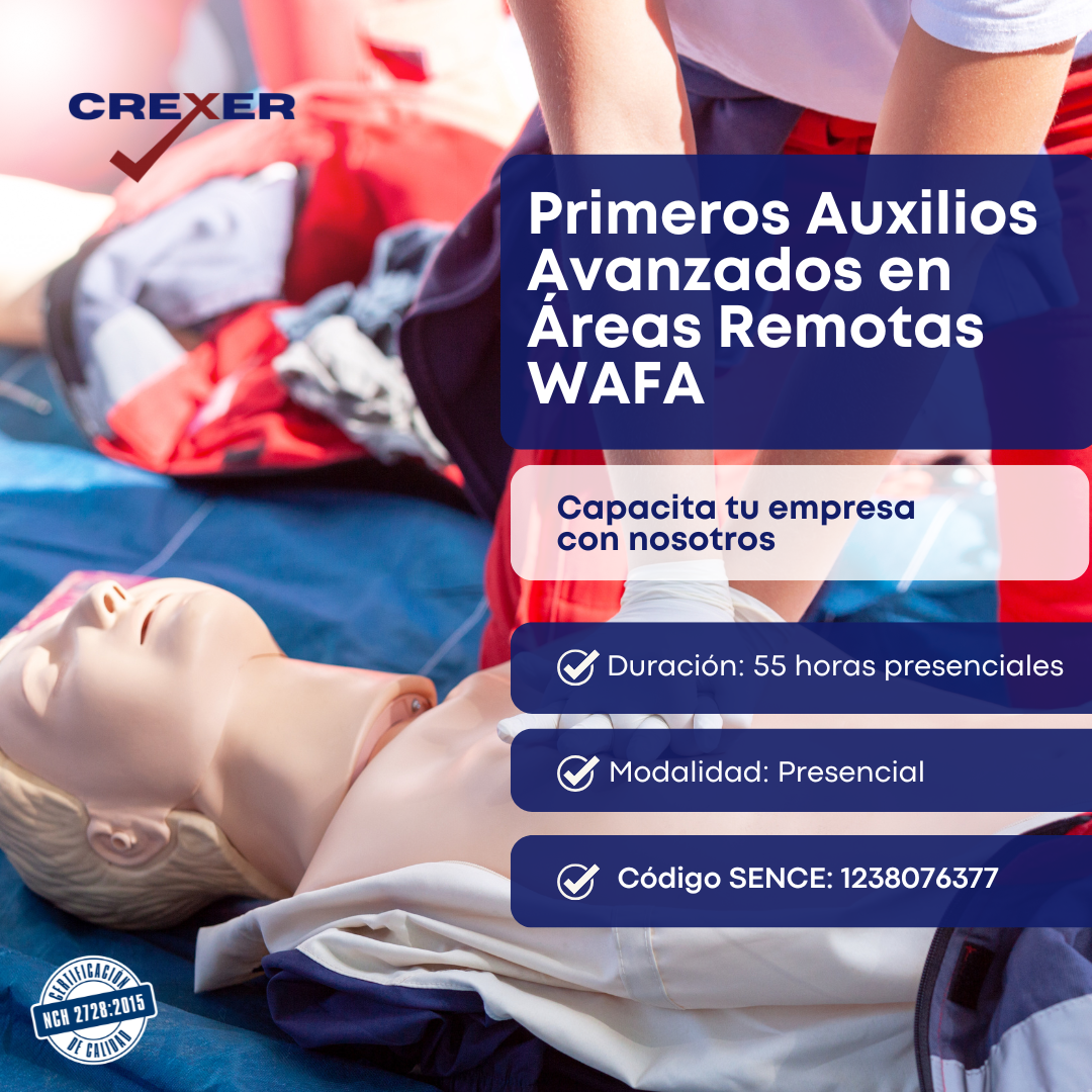 Curso Primeros auxilios avanzados en áreas remotas - WAFA