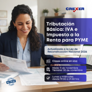 Tributación Básica: IVA e Impuesto a la Renta para PYME (actualizado a la Ley de Reconstrucción Nacional 2026)